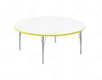 Correll Round Markerboard - Dry Erase Deluxe High Pressure Top - Activity Tables 60