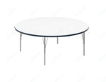 Correll Round Markerboard - Dry Erase Deluxe High Pressure Top - Activity Tables 60