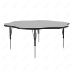 Correll Flower Commercial Laminate Top Activity Tables 60