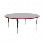 Correll Round Commercial Laminate Top Activity Tables 60