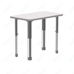 Correll Rectangular Markerboard - Dry Erase High Pressure Collaborative Desk 27