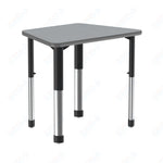 Correll Trapezoid Deluxe High Pressure Collaborative Desk 32