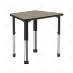 Correll Trapezoid Deluxe High Pressure Collaborative Desk 32