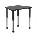 Correll Trapezoid Deluxe High Pressure Collaborative Desk 32