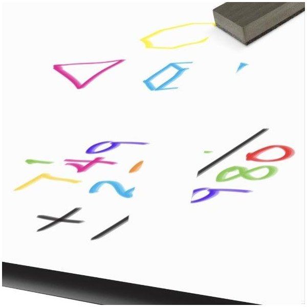 Correll Trapezoid Markerboard - Dry Erase High Pressure Collaborative Desk 32"W x 22"L x 25 - 35"H Adjustable Height (COR - AD2232DE - TRP - XX) - SchoolOutlet