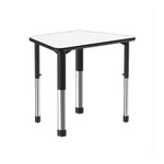 Correll Trapezoid Markerboard - Dry Erase High Pressure Collaborative Desk 32