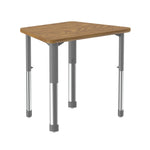 Correll Trapezoid Commercial Laminate Top Collaborative Desk 32