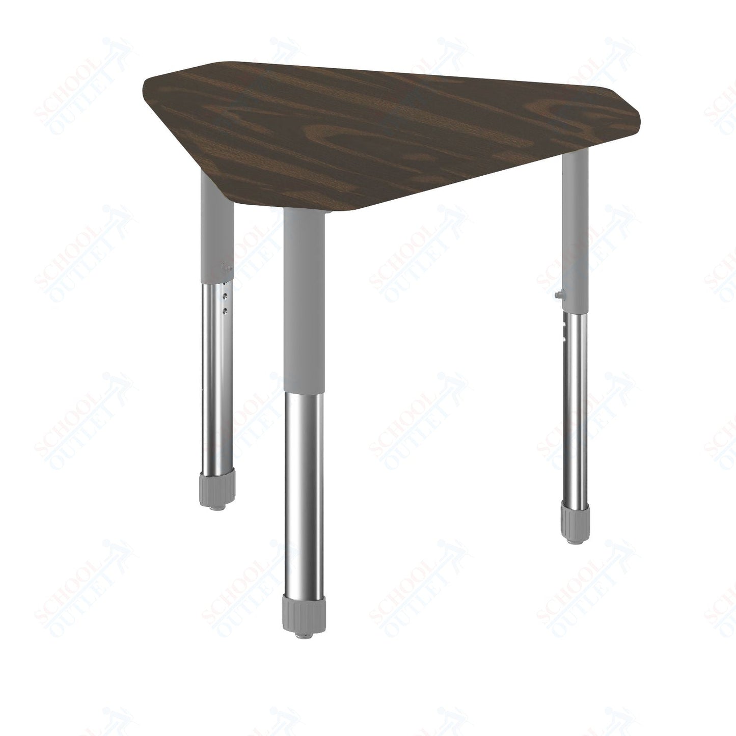 Correll Diamond Deluxe High Pressure Collaborative Desk 34"W x 30"L x 25 - 35"H Adjustable Height (COR - AD3034 - DIA - XX) - SchoolOutlet