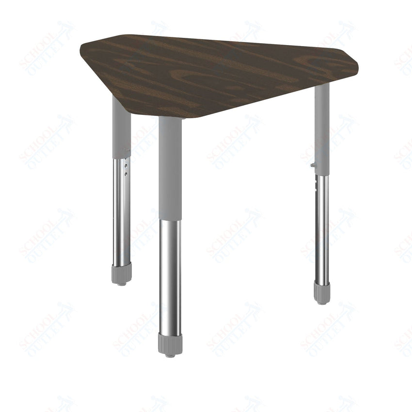 Correll Diamond Deluxe High Pressure Collaborative Desk 34"W x 30"L x 25 - 35"H Adjustable Height (COR - AD3034 - DIA - XX) - SchoolOutlet