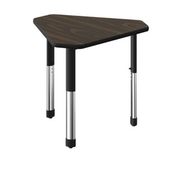 Correll Diamond Deluxe High Pressure Collaborative Desk 34"W x 30"L x 25 - 35"H Adjustable Height (COR-AD3034-DIA-XX)