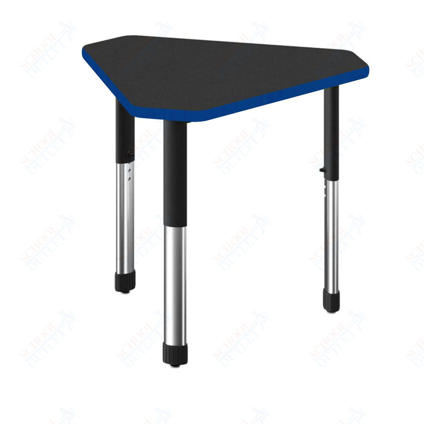 Correll Diamond Deluxe High Pressure Collaborative Desk 34"W x 30"L x 25 - 35"H Adjustable Height (COR - AD3034 - DIA - XX) - SchoolOutlet