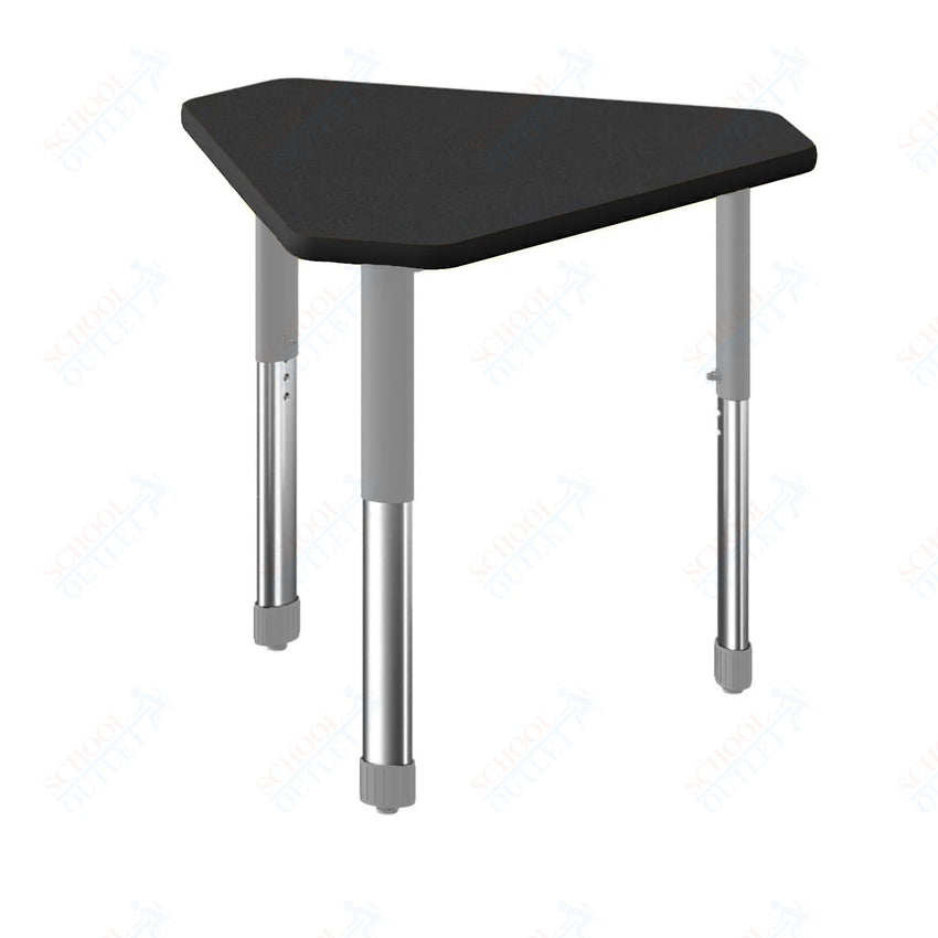 Correll Diamond Deluxe High Pressure Collaborative Desk 34"W x 30"L x 25 - 35"H Adjustable Height (COR - AD3034 - DIA - XX) - SchoolOutlet
