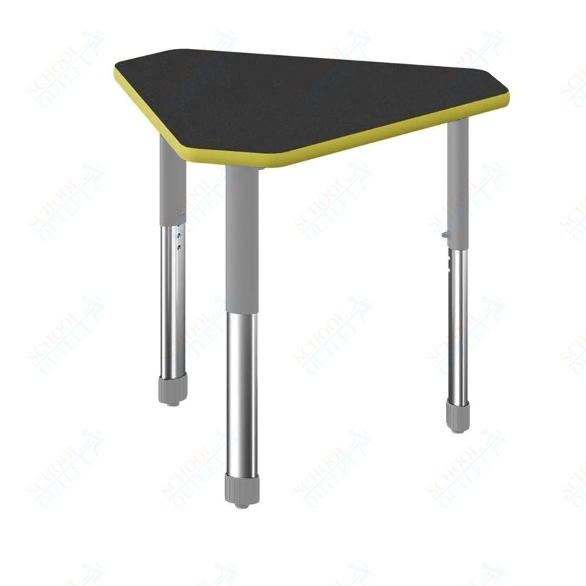Correll Diamond Deluxe High Pressure Collaborative Desk 34"W x 30"L x 25 - 35"H Adjustable Height (COR - AD3034 - DIA - XX) - SchoolOutlet