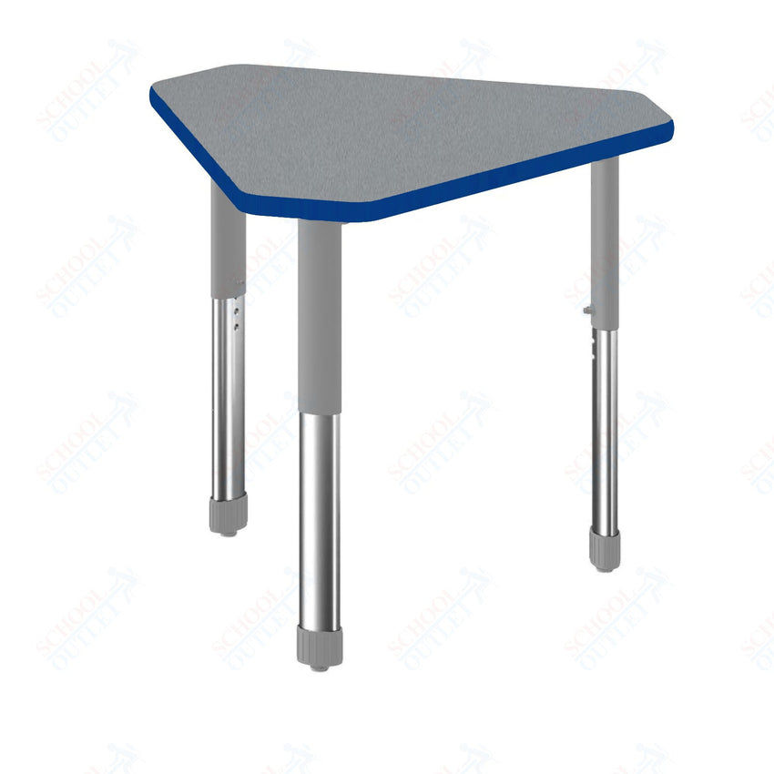 Correll Diamond Deluxe High Pressure Collaborative Desk 34"W x 30"L x 25 - 35"H Adjustable Height (COR - AD3034 - DIA - XX) - SchoolOutlet