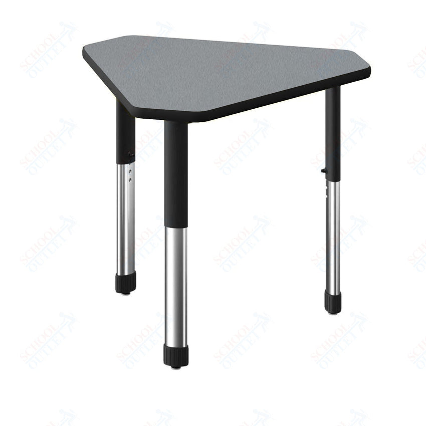 Correll Diamond Deluxe High Pressure Collaborative Desk 34"W x 30"L x 25 - 35"H Adjustable Height (COR - AD3034 - DIA - XX) - SchoolOutlet