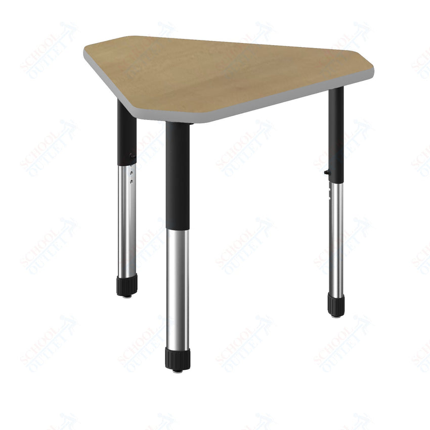 Correll Diamond Deluxe High Pressure Collaborative Desk 34"W x 30"L x 25 - 35"H Adjustable Height (COR - AD3034 - DIA - XX) - SchoolOutlet