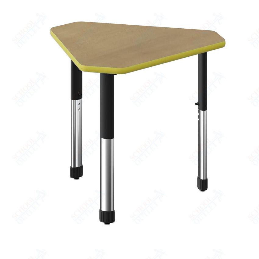 Correll Diamond Deluxe High Pressure Collaborative Desk 34"W x 30"L x 25 - 35"H Adjustable Height (COR - AD3034 - DIA - XX) - SchoolOutlet