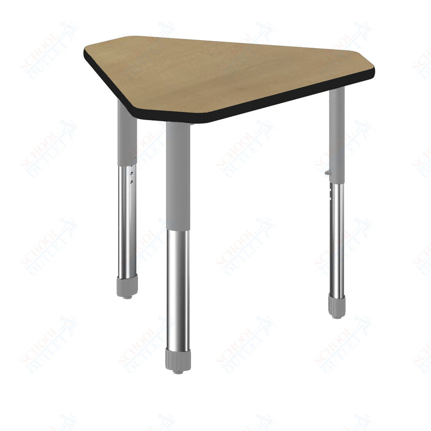 Correll Diamond Deluxe High Pressure Collaborative Desk 34"W x 30"L x 25 - 35"H Adjustable Height (COR - AD3034 - DIA - XX) - SchoolOutlet