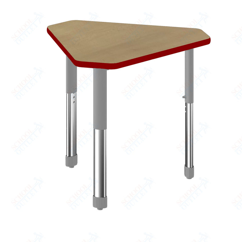 Correll Diamond Deluxe High Pressure Collaborative Desk 34"W x 30"L x 25 - 35"H Adjustable Height (COR - AD3034 - DIA - XX) - SchoolOutlet