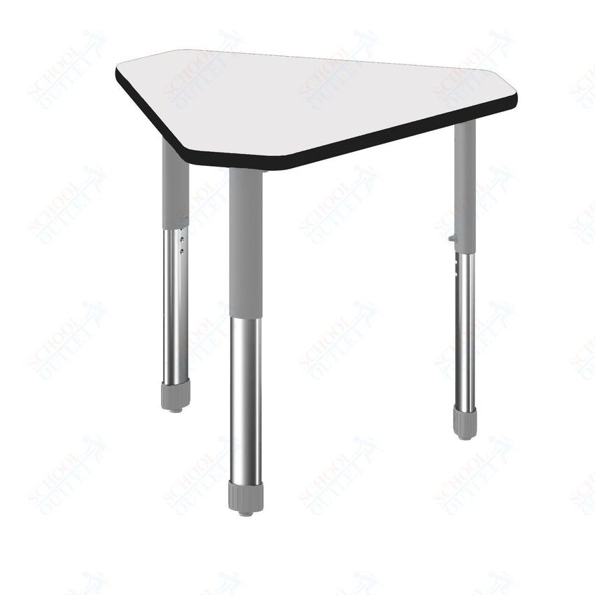Correll Diamond Deluxe High Pressure Collaborative Desk 34"W x 30"L x 25 - 35"H Adjustable Height (COR - AD3034 - DIA - XX) - SchoolOutlet