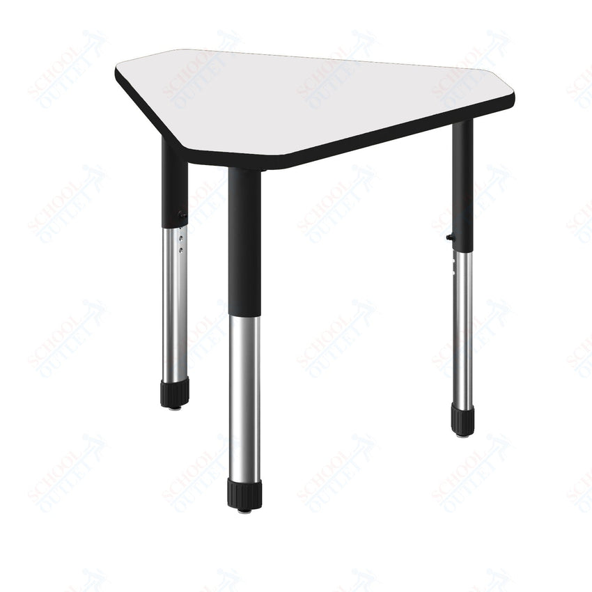 Correll Diamond Deluxe High Pressure Collaborative Desk 34"W x 30"L x 25 - 35"H Adjustable Height (COR - AD3034 - DIA - XX) - SchoolOutlet