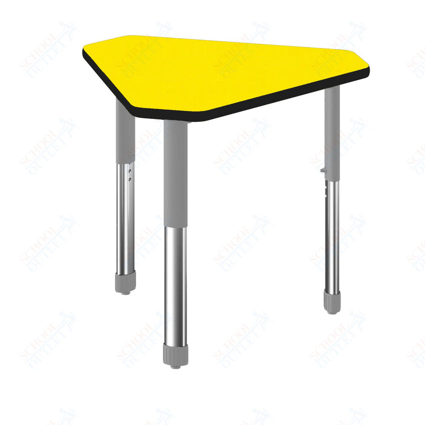 Correll Diamond Deluxe High Pressure Collaborative Desk 34"W x 30"L x 25 - 35"H Adjustable Height (COR - AD3034 - DIA - XX) - SchoolOutlet