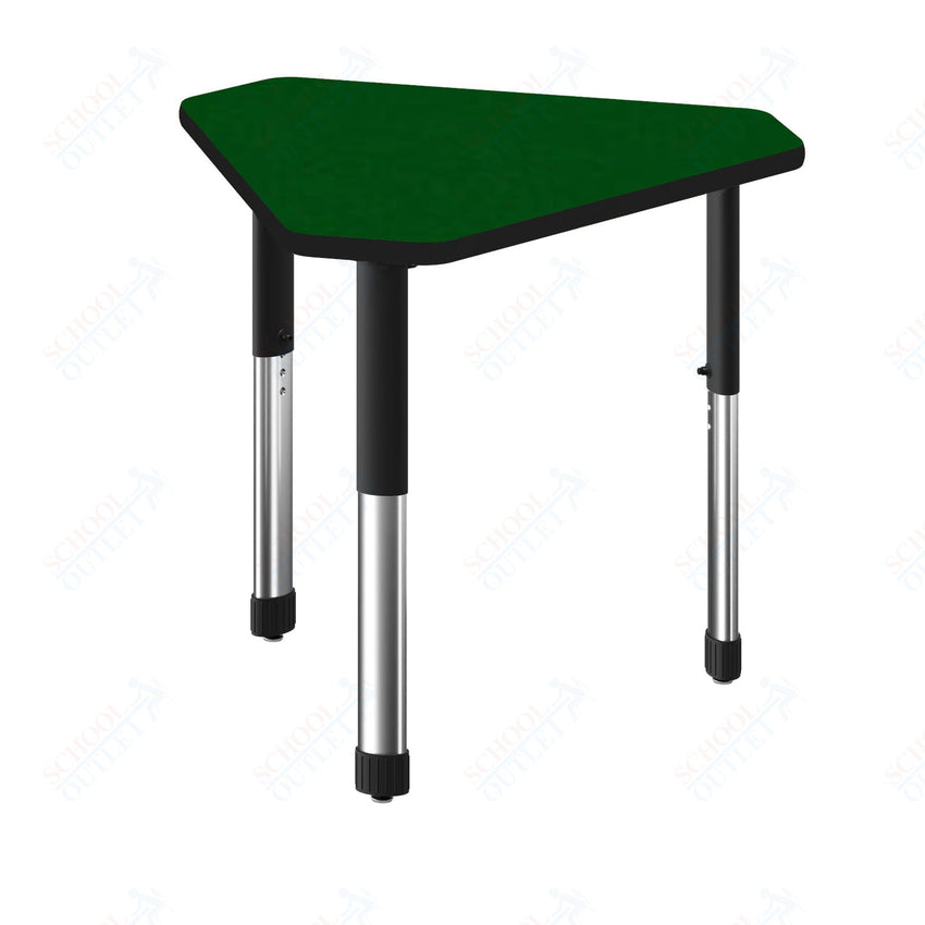 Correll Diamond Deluxe High Pressure Collaborative Desk 34"W x 30"L x 25 - 35"H Adjustable Height (COR - AD3034 - DIA - XX) - SchoolOutlet