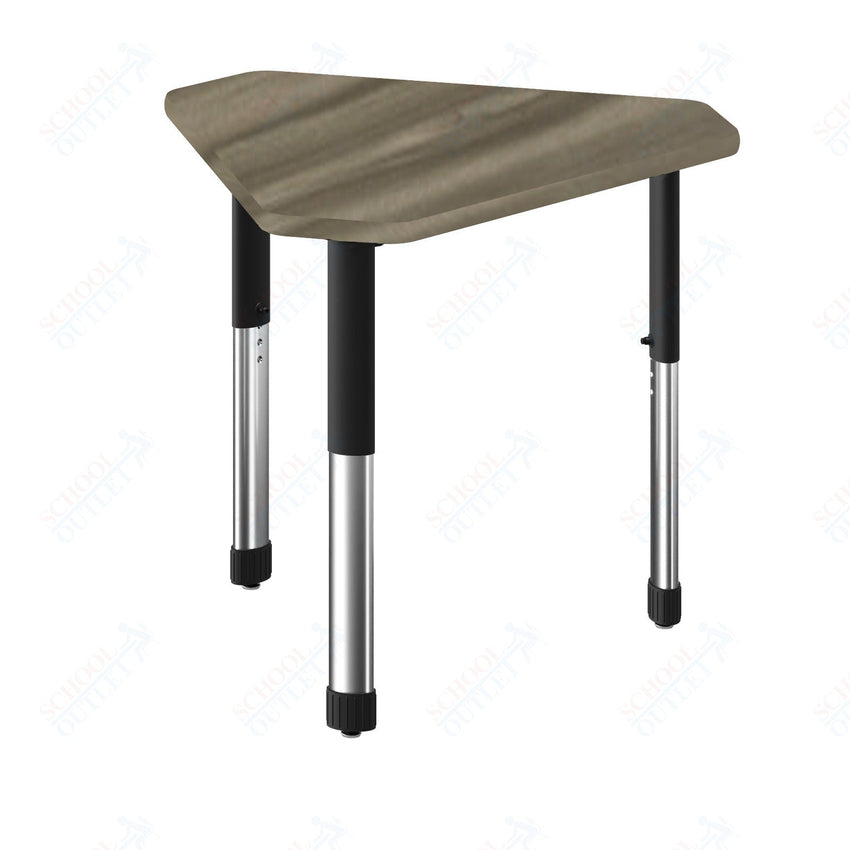 Correll Diamond Deluxe High Pressure Collaborative Desk 34"W x 30"L x 25 - 35"H Adjustable Height (COR - AD3034 - DIA - XX) - SchoolOutlet