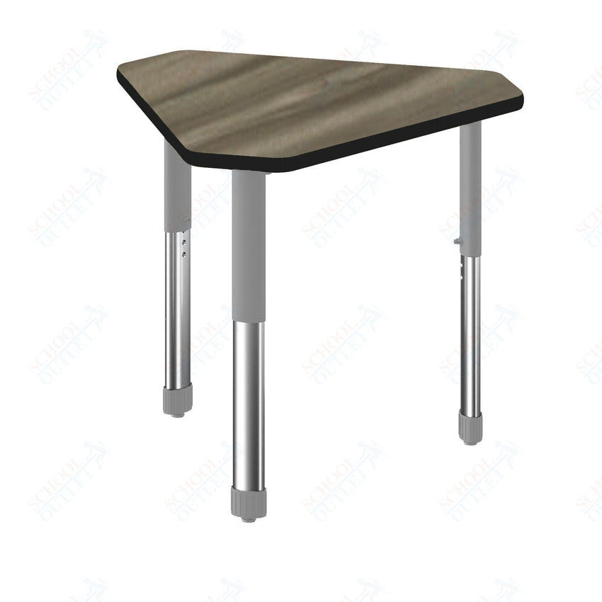 Correll Diamond Deluxe High Pressure Collaborative Desk 34"W x 30"L x 25 - 35"H Adjustable Height (COR - AD3034 - DIA - XX) - SchoolOutlet