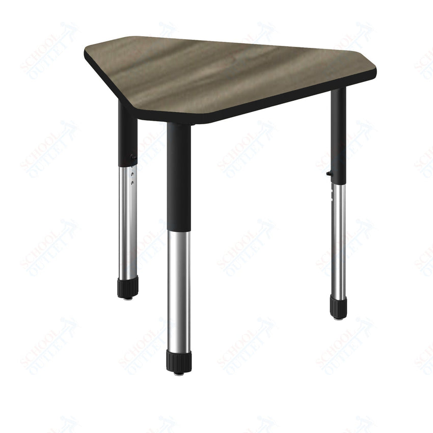 Correll Diamond Deluxe High Pressure Collaborative Desk 34"W x 30"L x 25 - 35"H Adjustable Height (COR - AD3034 - DIA - XX) - SchoolOutlet