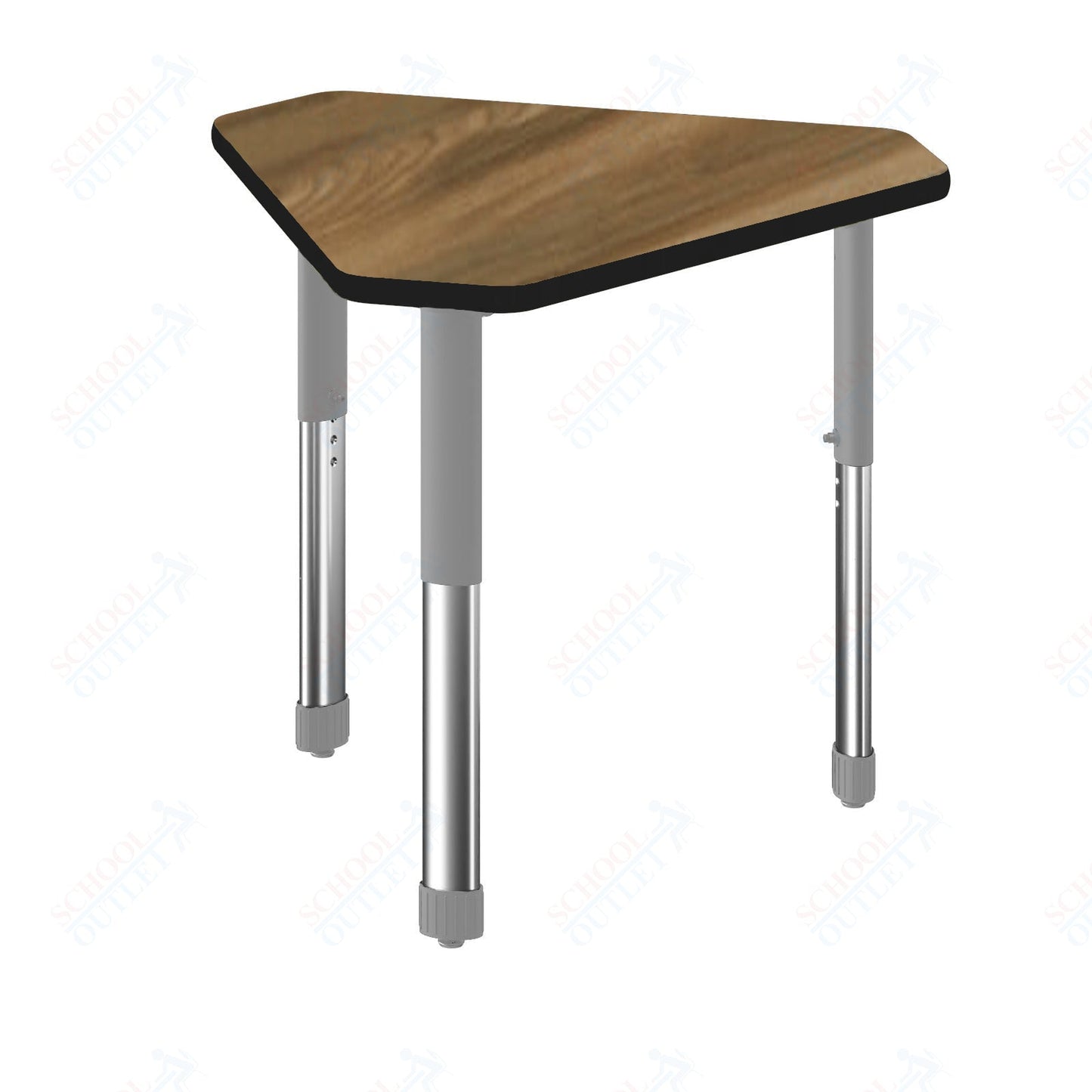 Correll Diamond Deluxe High Pressure Collaborative Desk 34"W x 30"L x 25 - 35"H Adjustable Height (COR - AD3034 - DIA - XX) - SchoolOutlet
