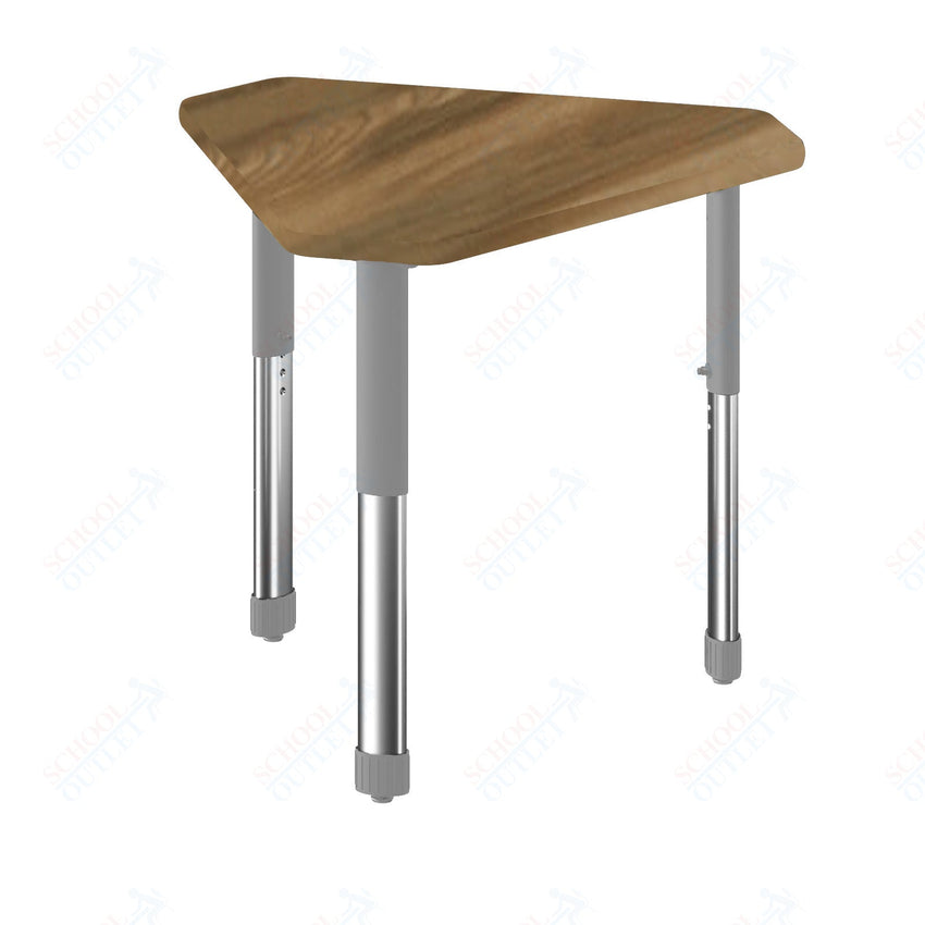 Correll Diamond Deluxe High Pressure Collaborative Desk 34"W x 30"L x 25 - 35"H Adjustable Height (COR - AD3034 - DIA - XX) - SchoolOutlet