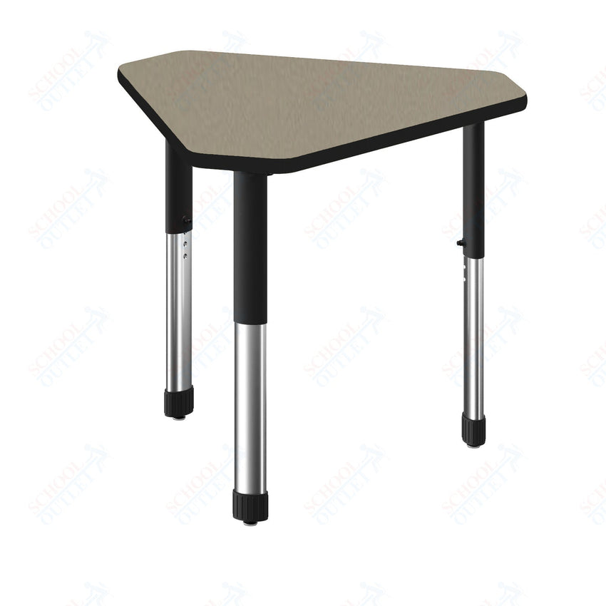 Correll Diamond Deluxe High Pressure Collaborative Desk 34"W x 30"L x 25 - 35"H Adjustable Height (COR - AD3034 - DIA - XX) - SchoolOutlet