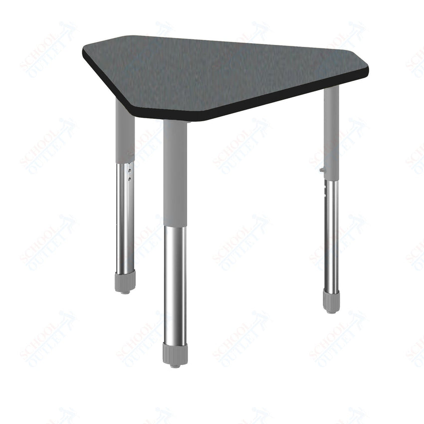 Correll Diamond Deluxe High Pressure Collaborative Desk 34"W x 30"L x 25 - 35"H Adjustable Height (COR - AD3034 - DIA - XX) - SchoolOutlet