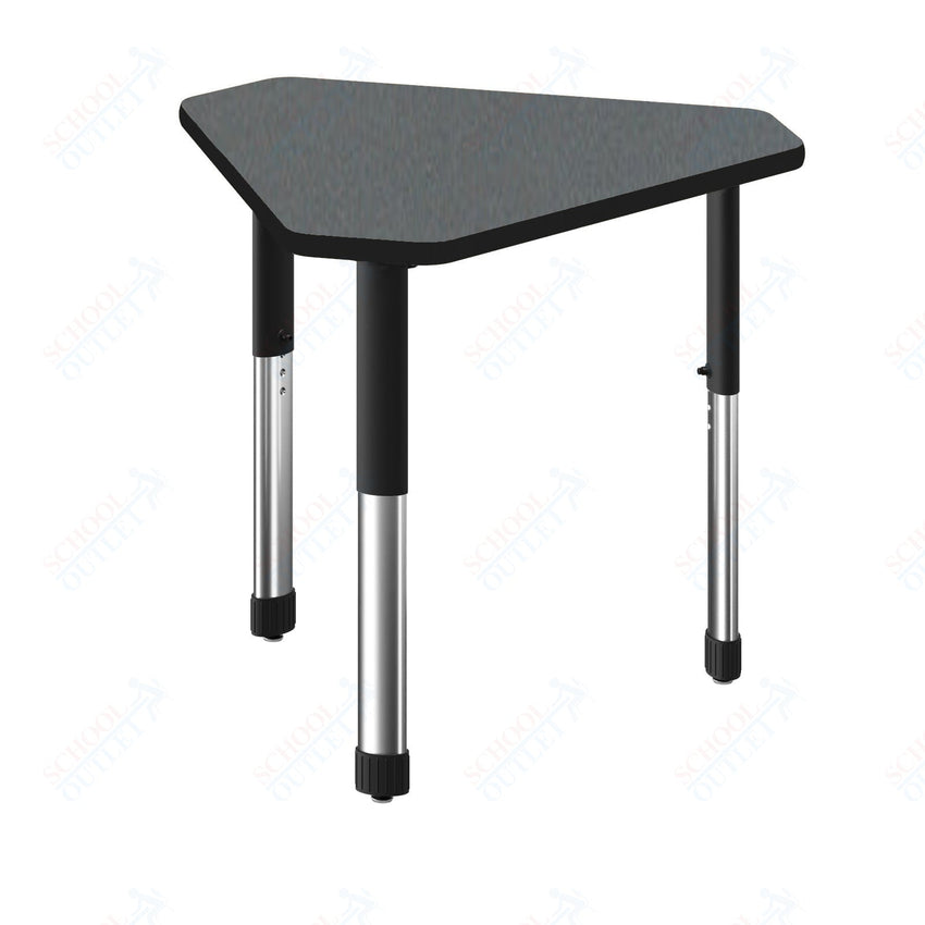 Correll Diamond Deluxe High Pressure Collaborative Desk 34"W x 30"L x 25 - 35"H Adjustable Height (COR - AD3034 - DIA - XX) - SchoolOutlet