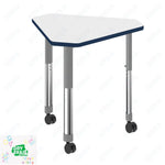 Correll Diamond Markerboard-Dry Erase High Pressure Collaborative Desk 34