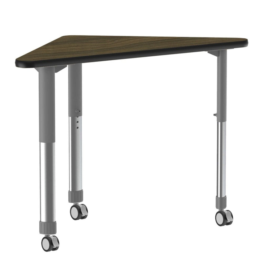 Correll Wing Deluxe High Pressure Collaborative Desk 41"W x 30"L x 25 - 35"H Adjustable Height (COR - AD3041 - WING - XX) - SchoolOutlet