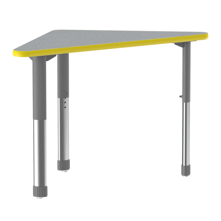 Correll Wing Deluxe High Pressure Collaborative Desk 41"W x 30"L x 25 - 35"H Adjustable Height (COR - AD3041 - WING - XX) - SchoolOutlet