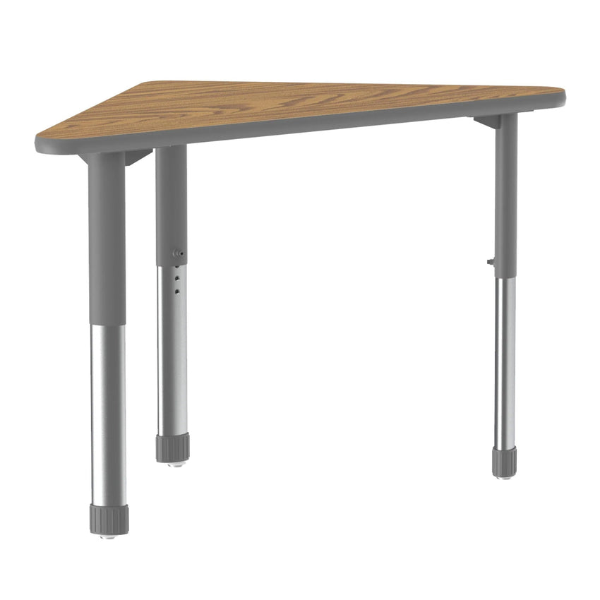 Correll Wing Deluxe High Pressure Collaborative Desk 41"W x 30"L x 25 - 35"H Adjustable Height (COR - AD3041 - WING - XX) - SchoolOutlet