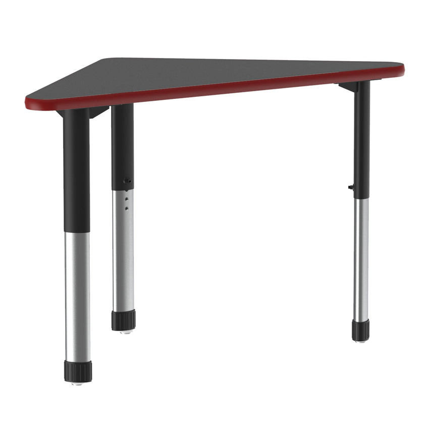 Correll Wing Deluxe High Pressure Collaborative Desk 41"W x 30"L x 25 - 35"H Adjustable Height (COR - AD3041 - WING - XX) - SchoolOutlet