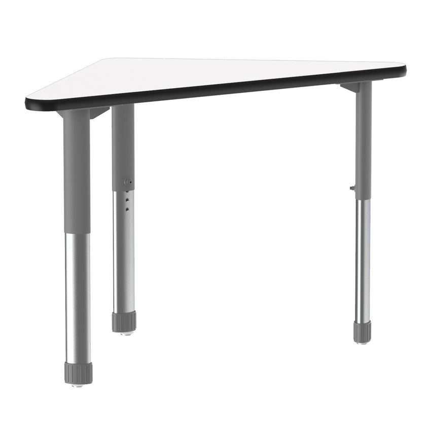 Correll Wing Deluxe High Pressure Collaborative Desk 41"W x 30"L x 25 - 35"H Adjustable Height (COR - AD3041 - WING - XX) - SchoolOutlet