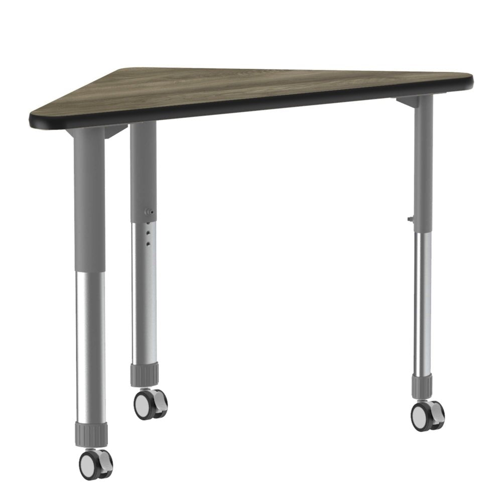 Correll Wing Deluxe High Pressure Collaborative Desk 41"W x 30"L x 25 - 35"H Adjustable Height (COR - AD3041 - WING - XX) - SchoolOutlet