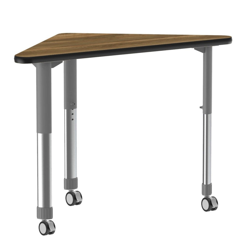 Correll Wing Deluxe High Pressure Collaborative Desk 41"W x 30"L x 25 - 35"H Adjustable Height (COR - AD3041 - WING - XX) - SchoolOutlet