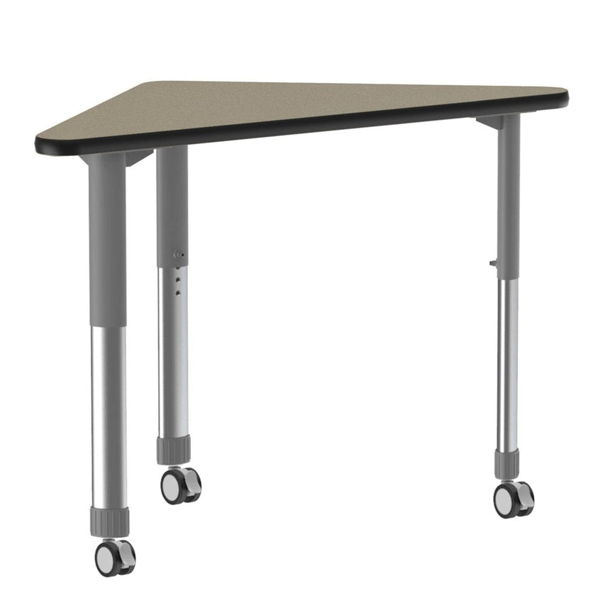 Correll Wing Deluxe High Pressure Collaborative Desk 41"W x 30"L x 25 - 35"H Adjustable Height (COR - AD3041 - WING - XX) - SchoolOutlet