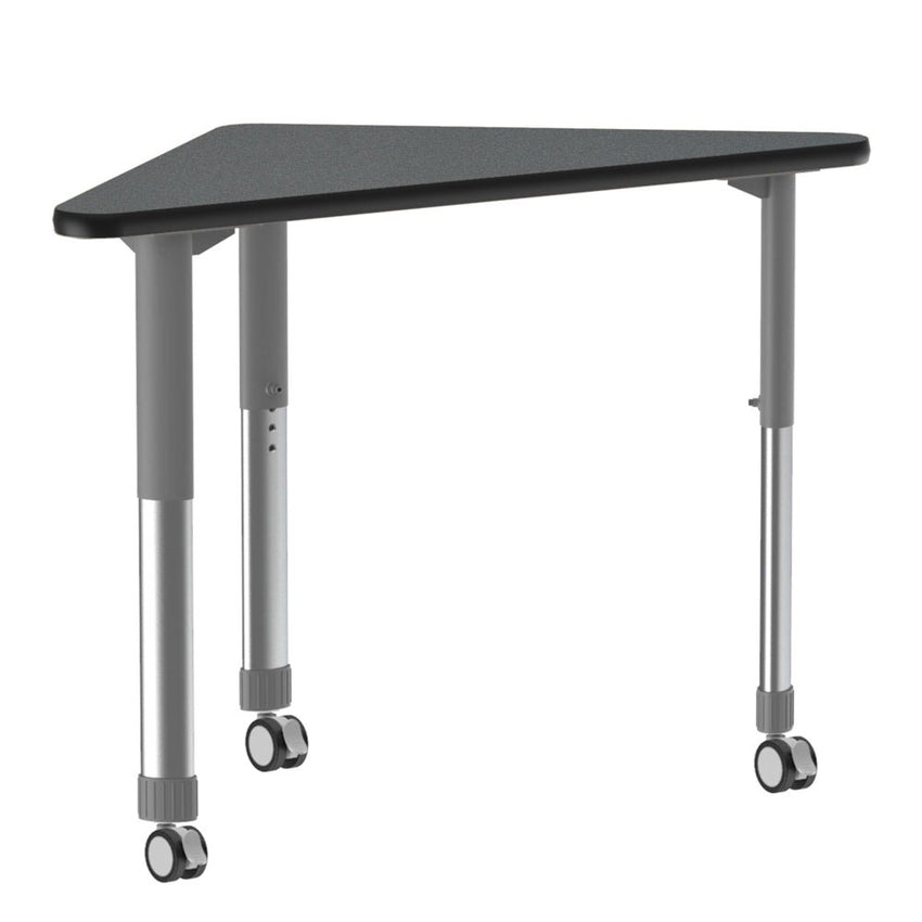 Correll Wing Deluxe High Pressure Collaborative Desk 41"W x 30"L x 25 - 35"H Adjustable Height (COR - AD3041 - WING - XX) - SchoolOutlet