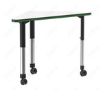 Correll Wing Markerboard - Dry Erase High Pressure Collaborative Desk 41
