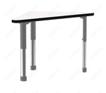 Correll Wing Markerboard - Dry Erase High Pressure Collaborative Desk 41