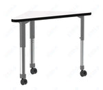 Correll Wing Markerboard - Dry Erase High Pressure Collaborative Desk 41