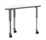 Correll Wing Markerboard - Dry Erase High Pressure Collaborative Desk 41