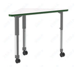 Correll Wing Markerboard - Dry Erase High Pressure Collaborative Desk 41